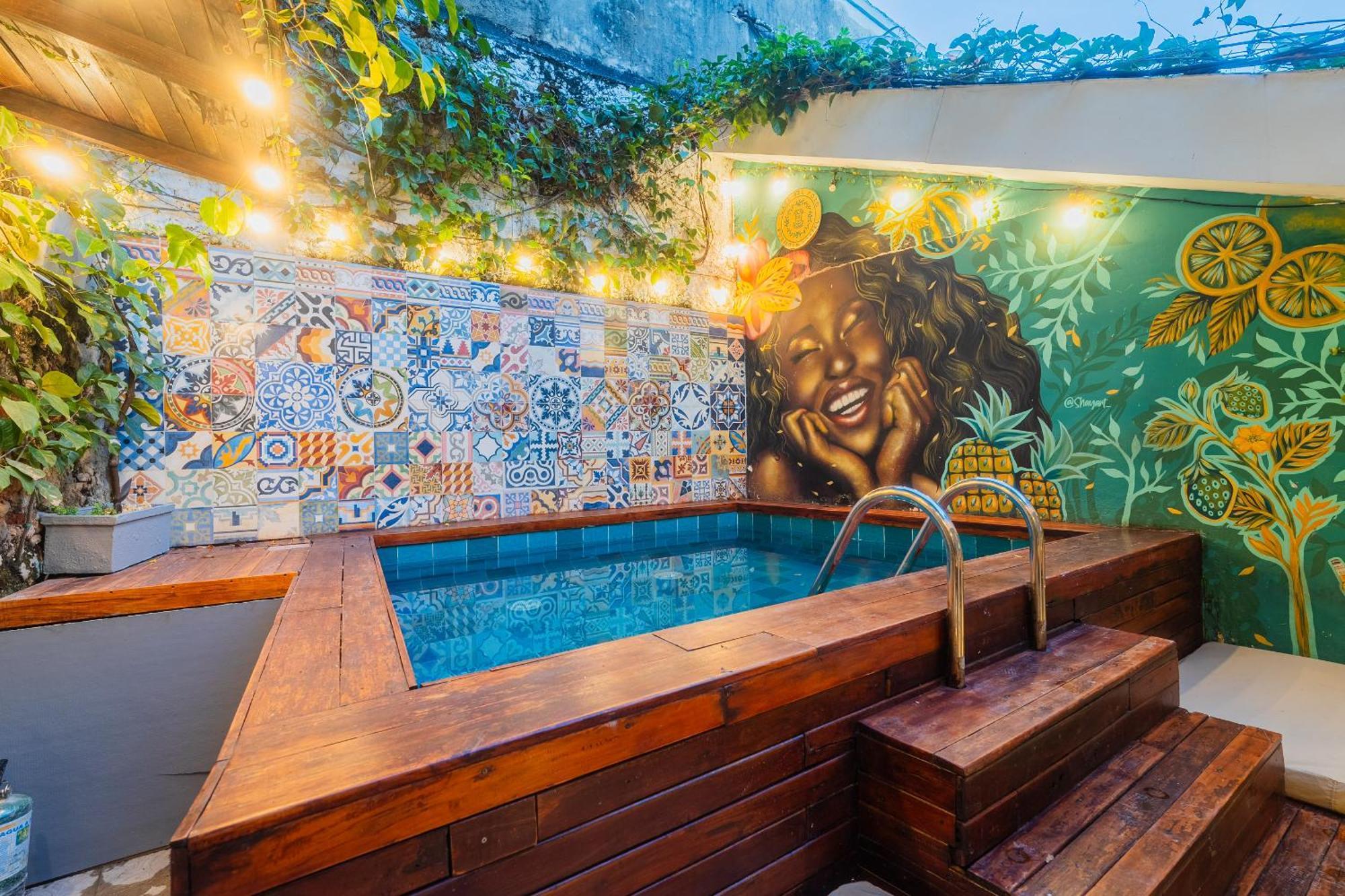 Casa Del Pozo Boutique House Hostel Cartagena Luaran gambar