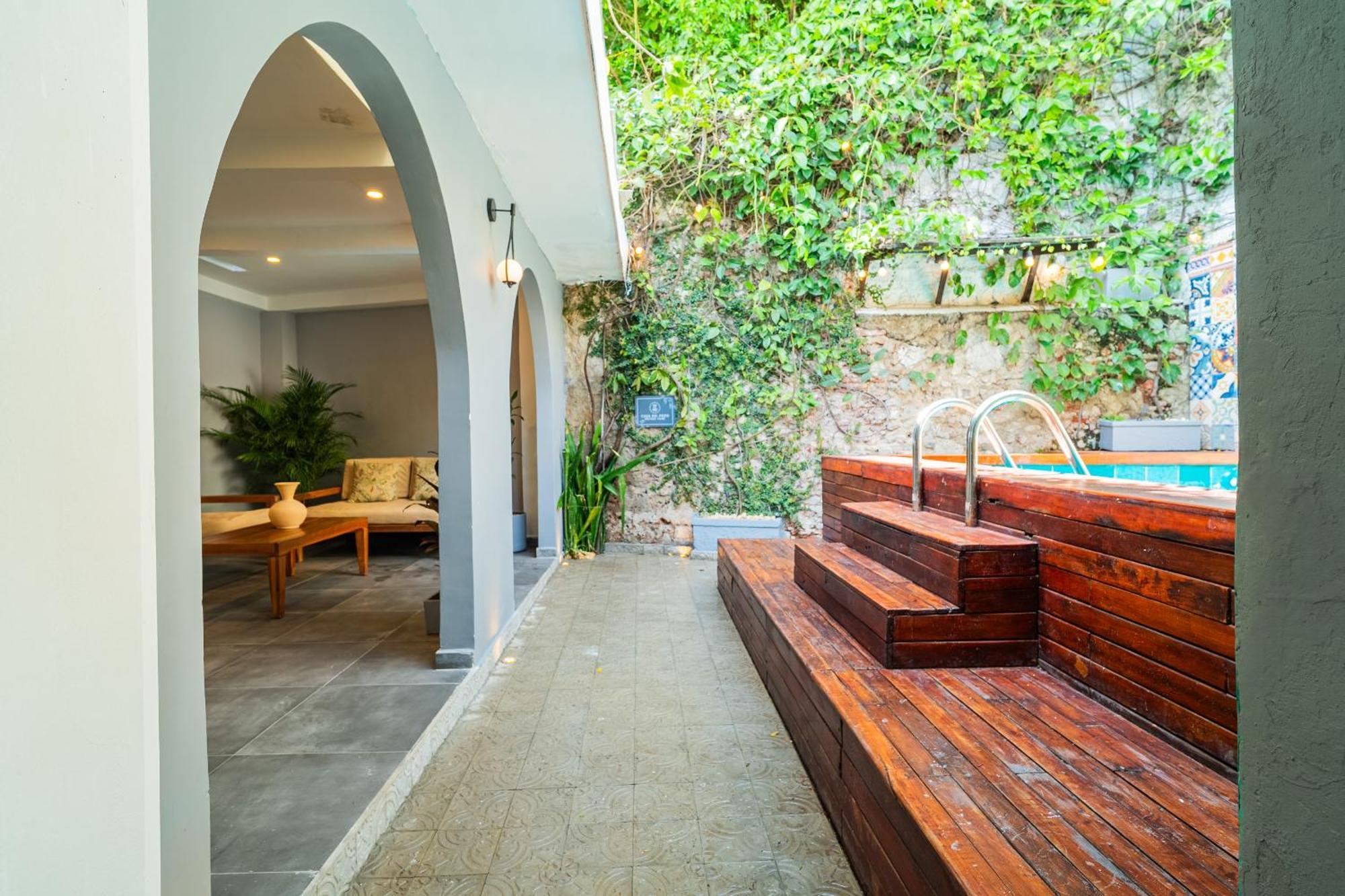 Casa Del Pozo Boutique House Hostel Cartagena Luaran gambar
